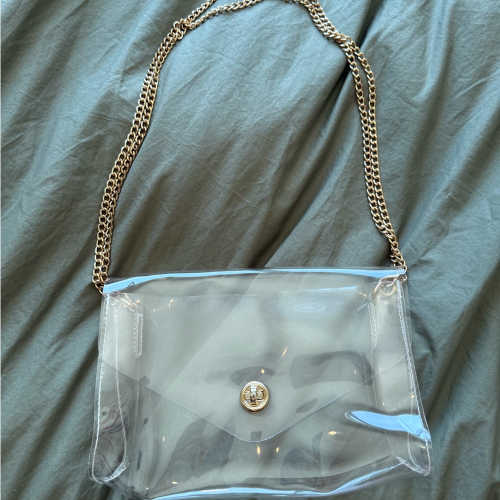 Clear crossbody